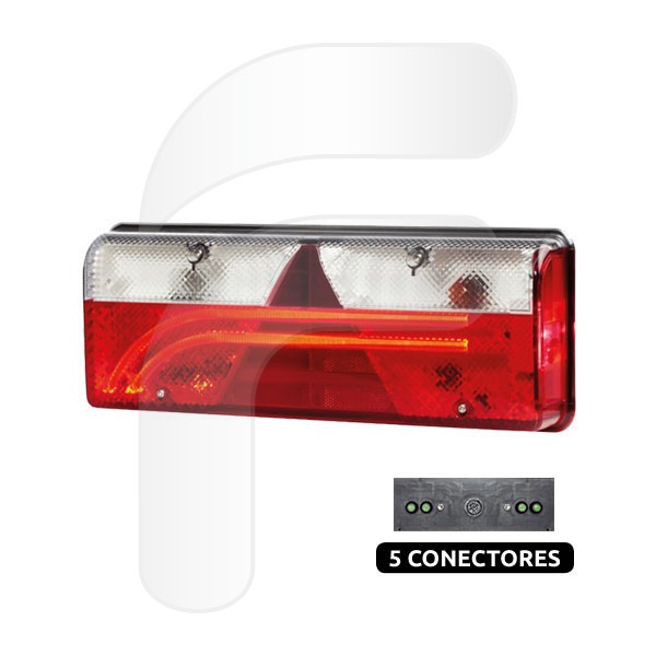 REAR LAMPS REAR LAMPS WITH TRIANGLE 5 CONNECTOR EU